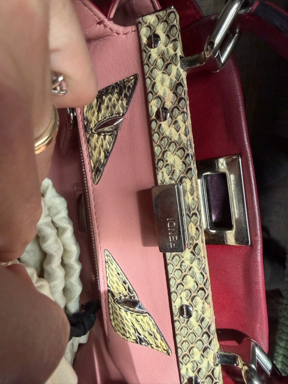 FENDI peekaboo monster mini - Picture 12 of 12